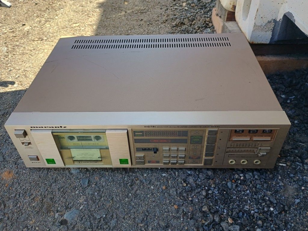 Marantz Monitor And Reverse Cassette Deck
