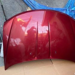 Dodge Journey Hood 09:/20 Deep Cherry Red Factory Oem