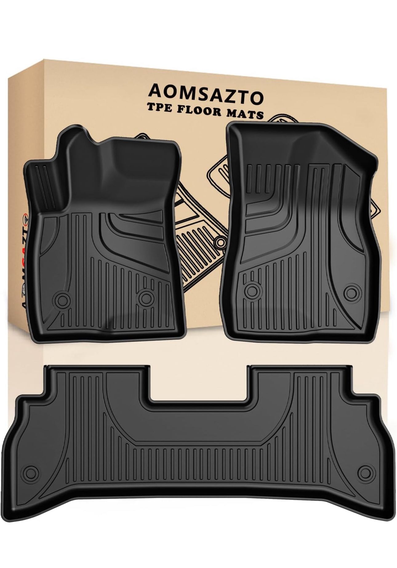 AOMSAZTO Floor Mats for 2021 2022 2023 2024 Chevrolet Trailblazer FWD, Custom Automotive Floor Mats for Trailblazer (Chevy Trailblazer FWD ONLY 2021-2