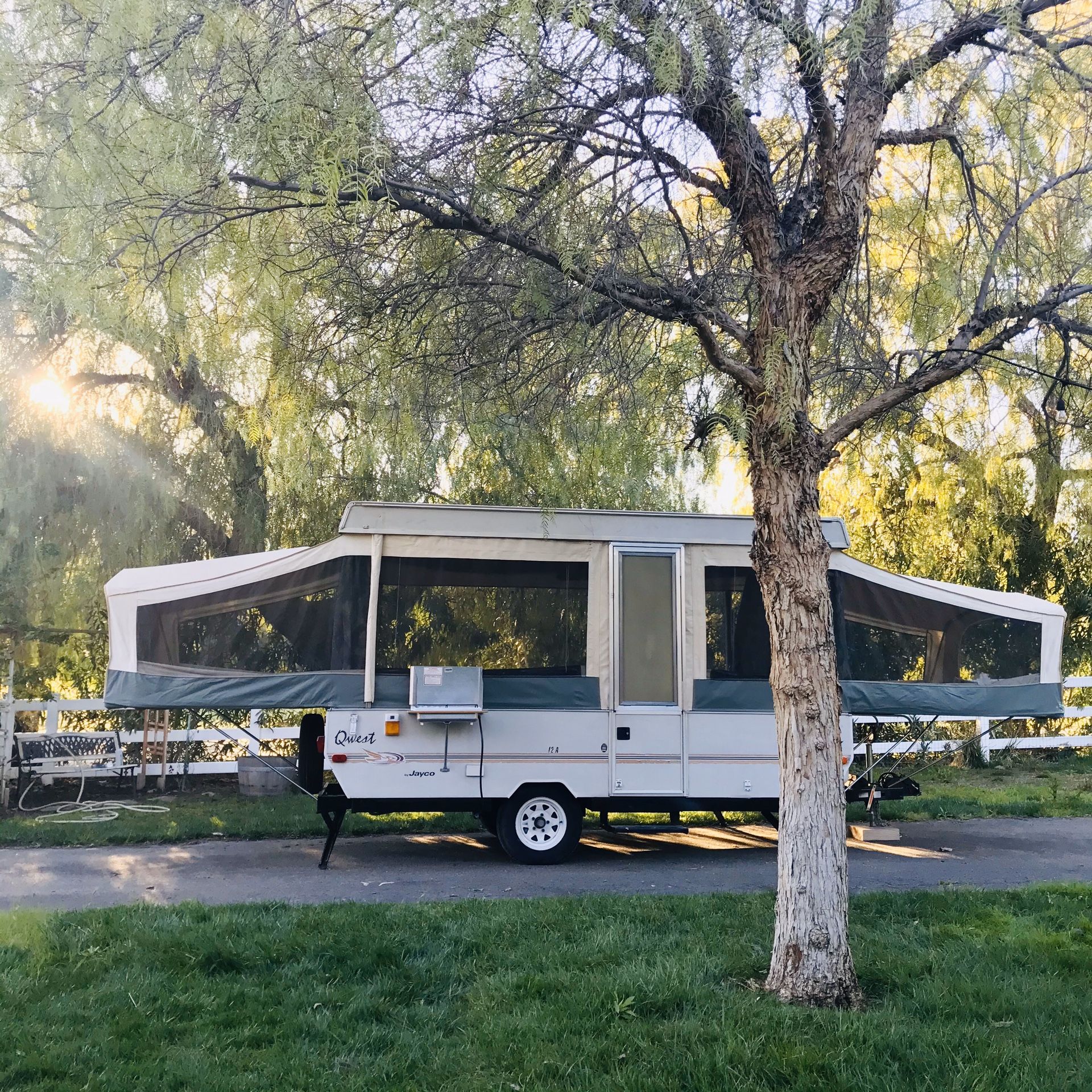 2001 Jayco Qwest 12A Pop Up Tent Trailer Camper for Sale in Temecula ...