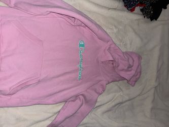 Pink champion hoodie