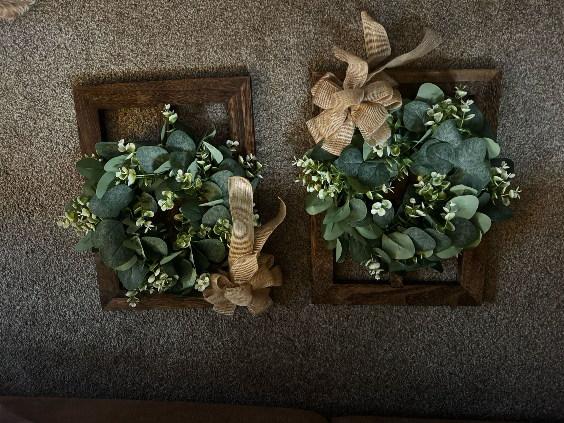 2 Pieces Rustic Farmhouse Wall Decor