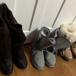 Boots 3 Pairs 