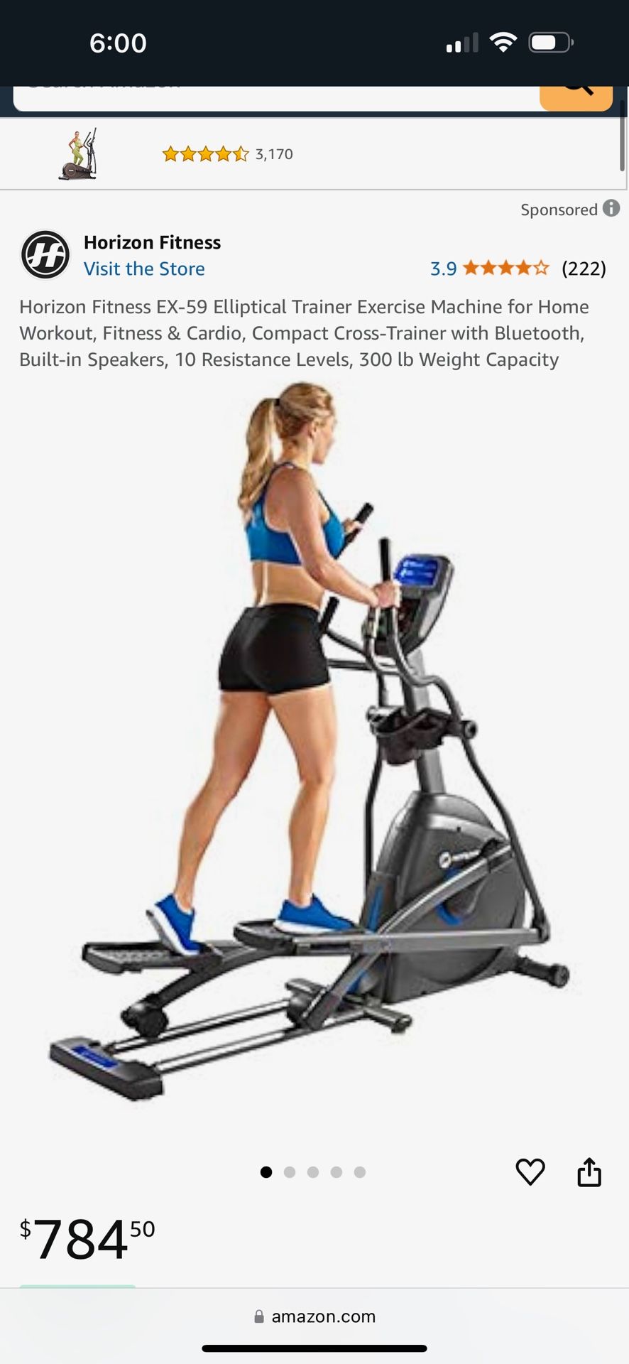 EX-59 ELLIPTICAL