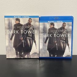 The Dark Tower Blu-Ray Movie w/ Slipcover Idris Elba Mathew McConaughey 2017