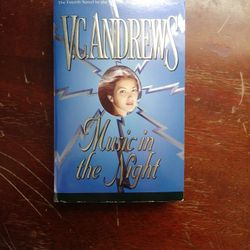 Music In The Night By VC Andrews Softcover book