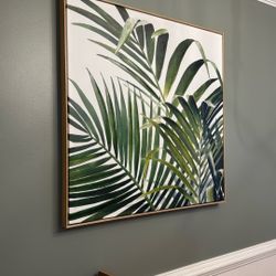 Floral Wall Print 36 X 36 