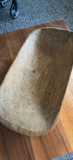 Antique Dough Bowl