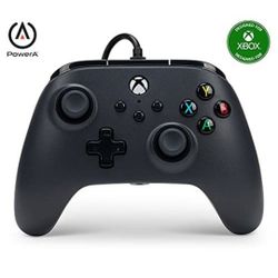 PowerA Wired Controller For Xbox Series X|S - Black, Gamepad, Video Game Controller Works with Xbox One