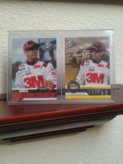 2010 Greg Biffle #16 NASCAR 2-Card Framed Display