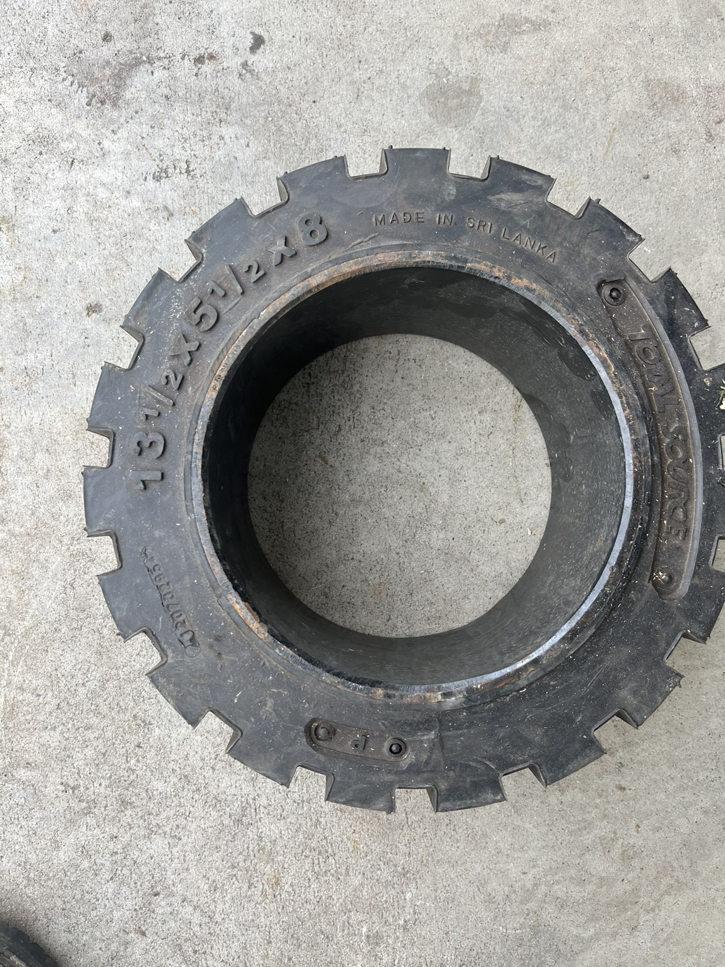 2 Forklift Tires