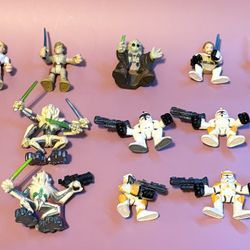 Star Wars Galactic Heroes figures Set Of 15.