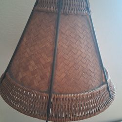 Wicker Lamp