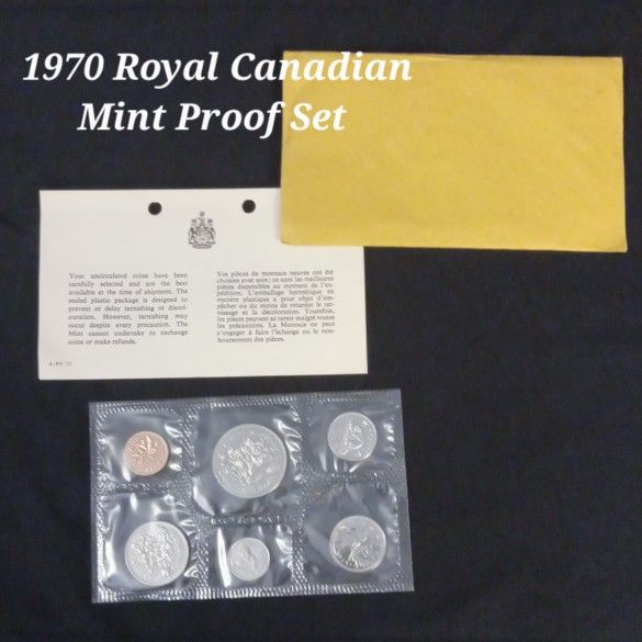 1970 Royal Canadian Mint Proof Set 