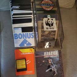 Commodore 64 C64 Lot Of Games And Disks