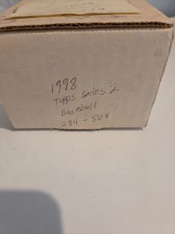 1998 Topps Baseball Card Set Series 2