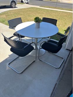 Table and chairs