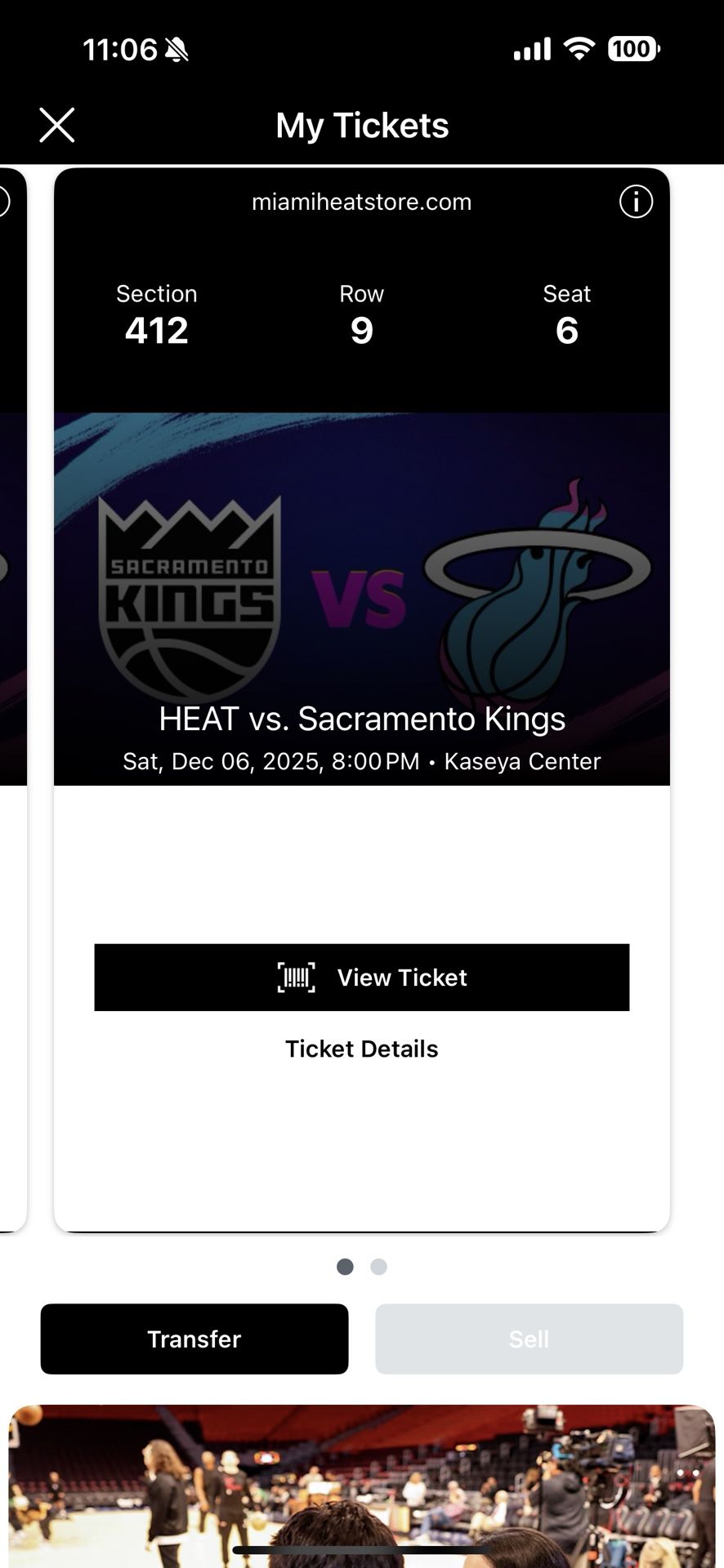 MIAMI HEAT GAME TICKETS TONIGHT 20$