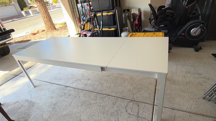 White Extendable Dining Table