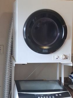 Black and Decker Stackable  Washer and Dryer