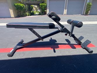 Excercise Bench, ab & back extension, multi workout