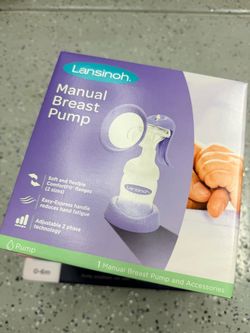 Lansinoh Manual Breast Pump with Accessories