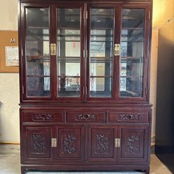 Rosewood China Cabinet