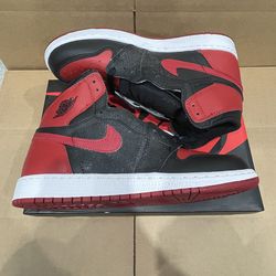 Jordan 1 Retro Bred Banned(2016)(gs) 7Y