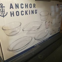 Anchor Hocking Glass Set 