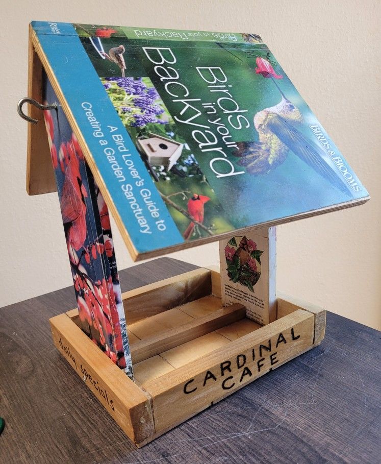 Bird Book Bird Feeder 
