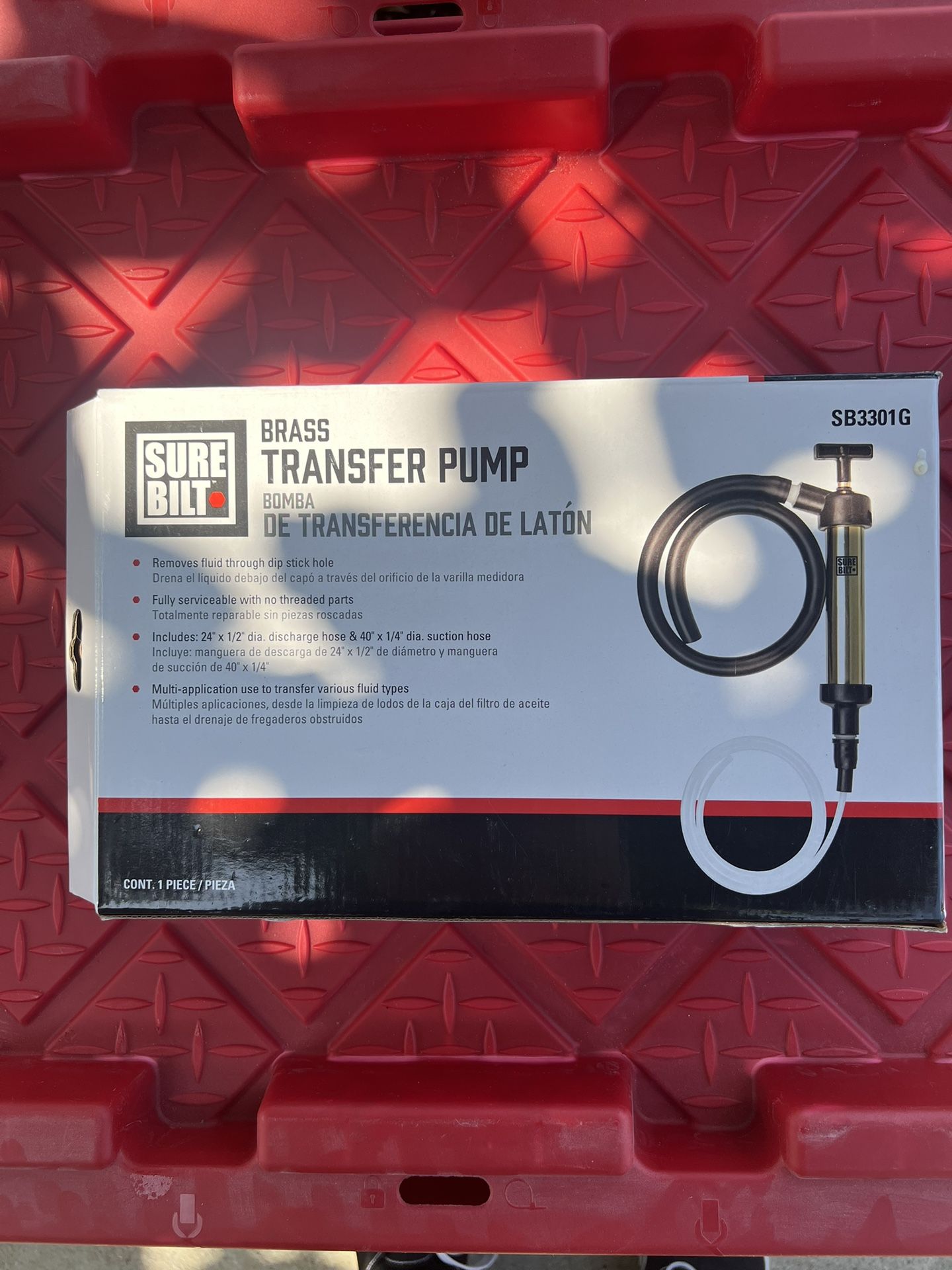 Sure Bilt Brass Transfer Pump