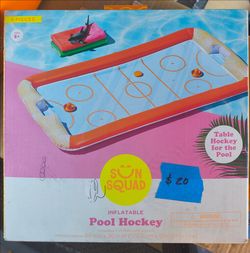 🏒 Sun Squad Inflatable Pool Hockey – Fun Water Game for the Whole Family! 💦
