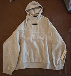 Essentials grey hoodie