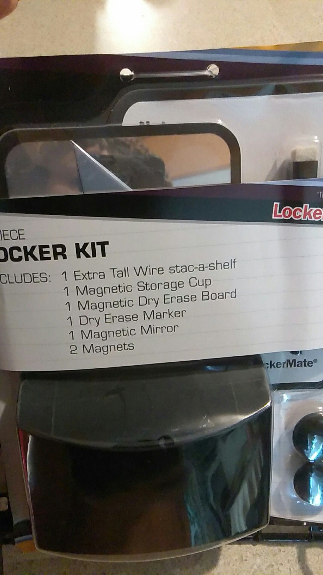 Brand new locker kits for students