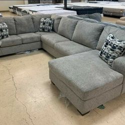 Ballinasloe Platinum LAF Sectional Couch Same Day Delivery