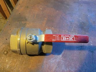 3 Inch Brass Ball Valve  New 