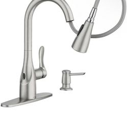 Moen Faucet KTN P-DWN SS 15.33IN 87087EWSRS