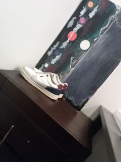 white Levi's size 13 shoes