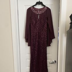  Fashions Women's Lace and Sequin Fit and Flare Dress-Closeout. Make Offer 