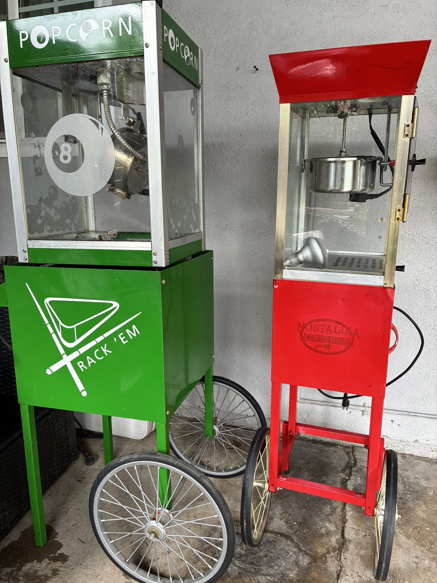 Popcorn Carts, Theater Style Kernel Machines