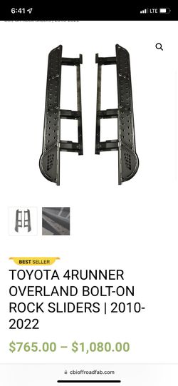 Toyota 4Runner Rock Sliders/Running Boards