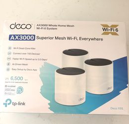 tp-link deco AX3000 Whole Home Mesh WiFi 6 System