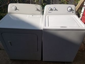 Washer and dryer