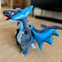 Shiny Charizard Plush Figurine With Posable Wings