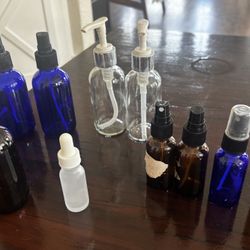 FREE assorted Glass Bottles