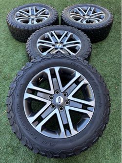 Ford F150 rims and tires 275/55/20