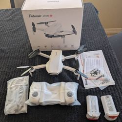 New Potensic Atom LT drone, 2 40 min batteries, in box, GPS RTH