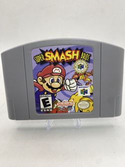Super Smash Bros Nintendo 64 N64 Authentic Cleaned Tested Cartridge Only SSB