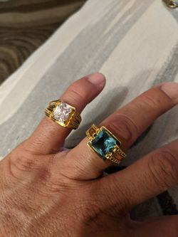 Men's 14k yellow filled gold