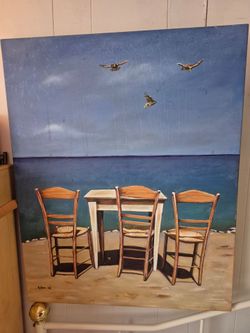 Beach Canvas Painting